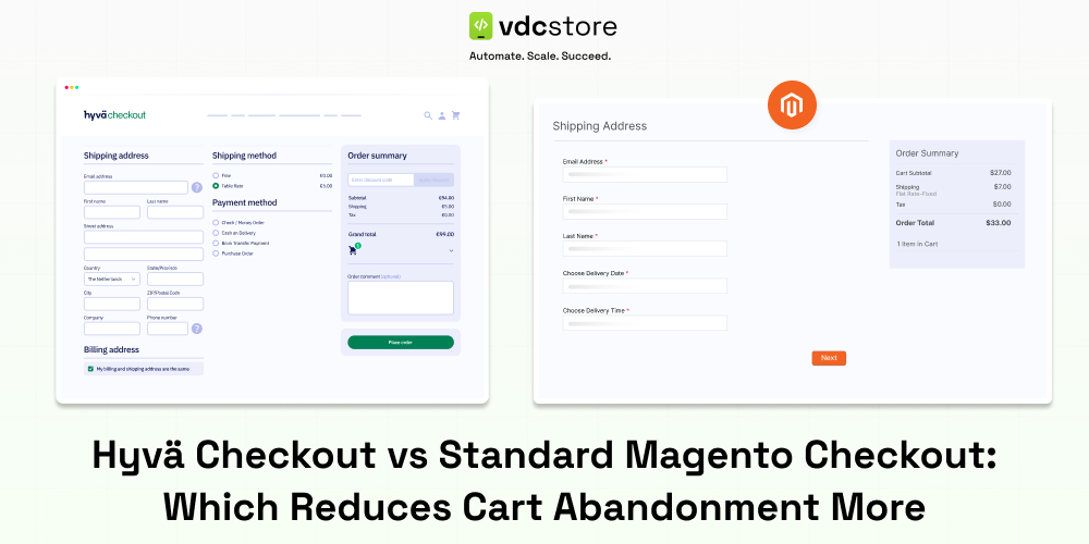 Hyvä Checkout vs Standard Magento Checkout: Which Reduces Cart Abandonment More?