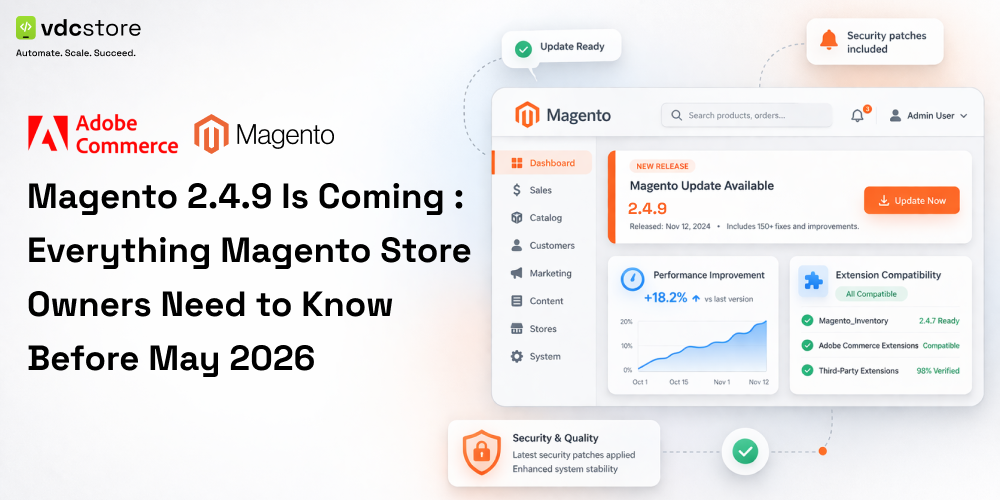 Magento 2.4.9 Is Coming : Everything Magento Store Owners Need to Know Before May 2026