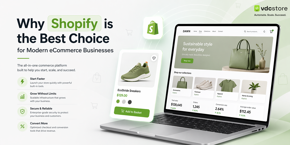 Why Shopify is the Best Choice for Modern eCommerce Businesses