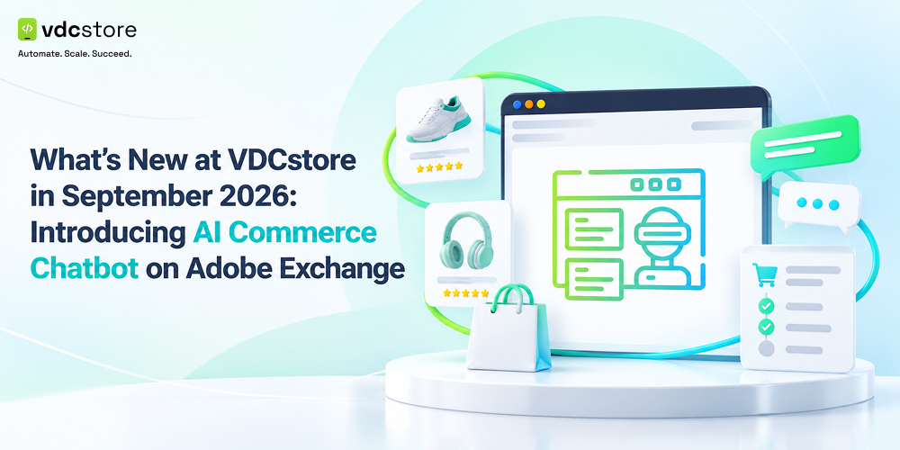 What’s New at VDCstore in September 2026: Introducing AI Commerce Chatbot on Adobe Exchange