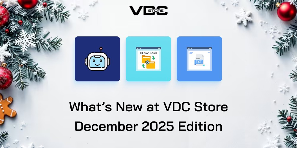 What’s New at VDCstore — December 2025 Edition